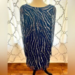 Aidan Maddox Sequin Dress